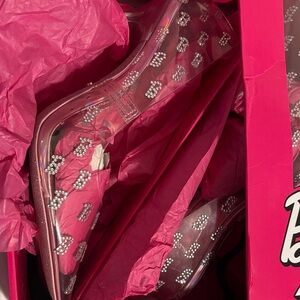 Aldo Pink and Silver Heels